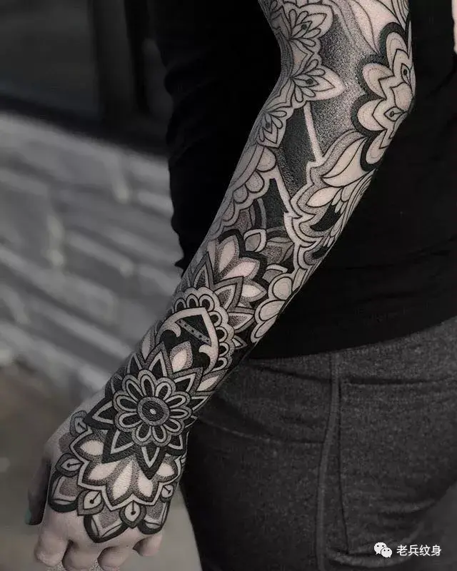 纹身素材——手背曼陀罗 - 知乎