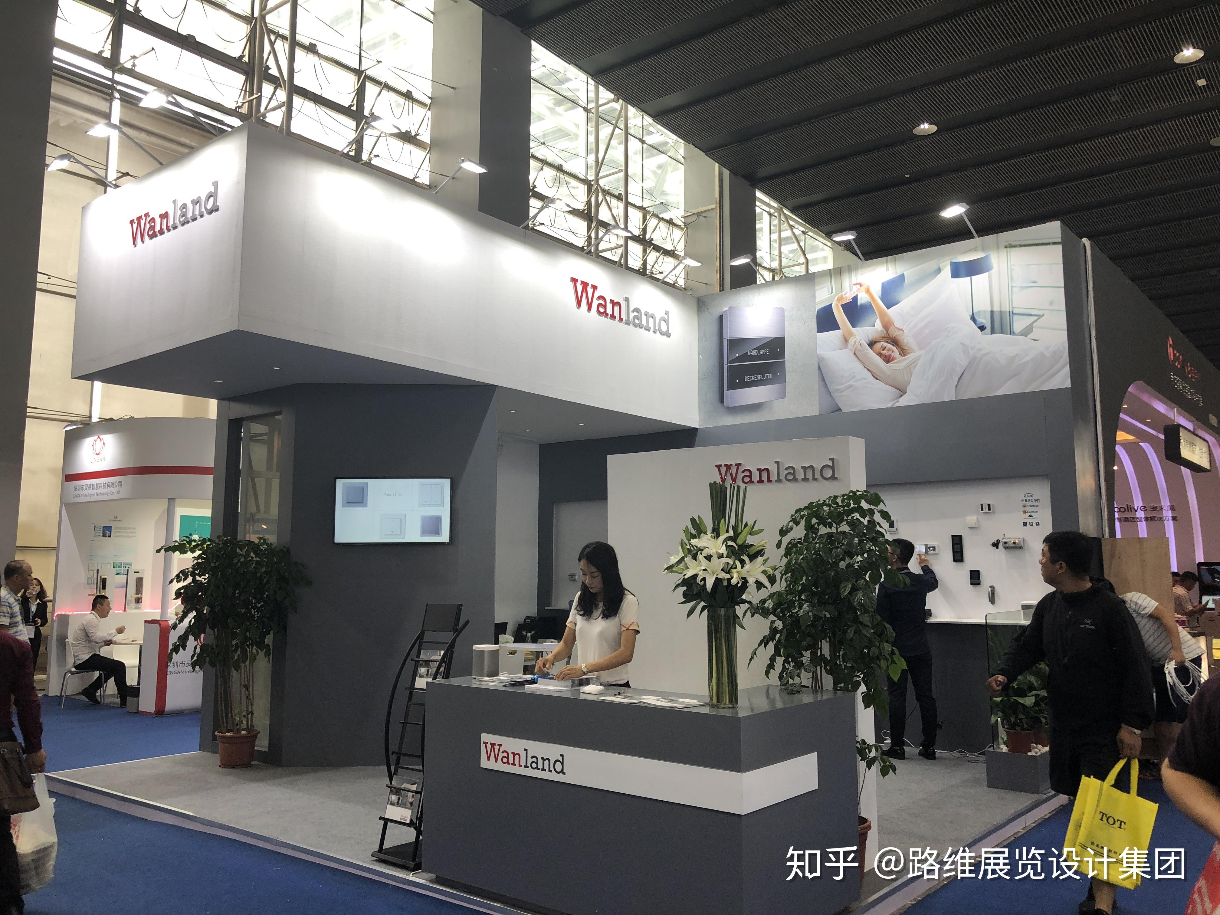 20个l型展台设计广州亚光展