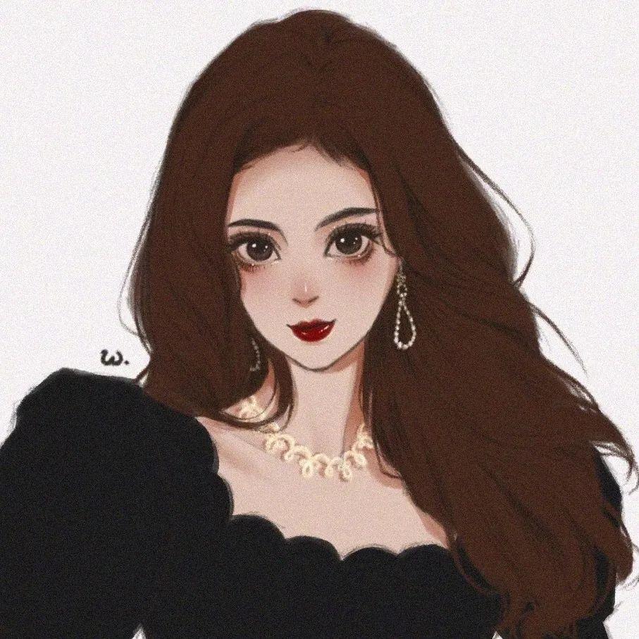 100张超级好看的女生头像-超好看女生头像 漫画