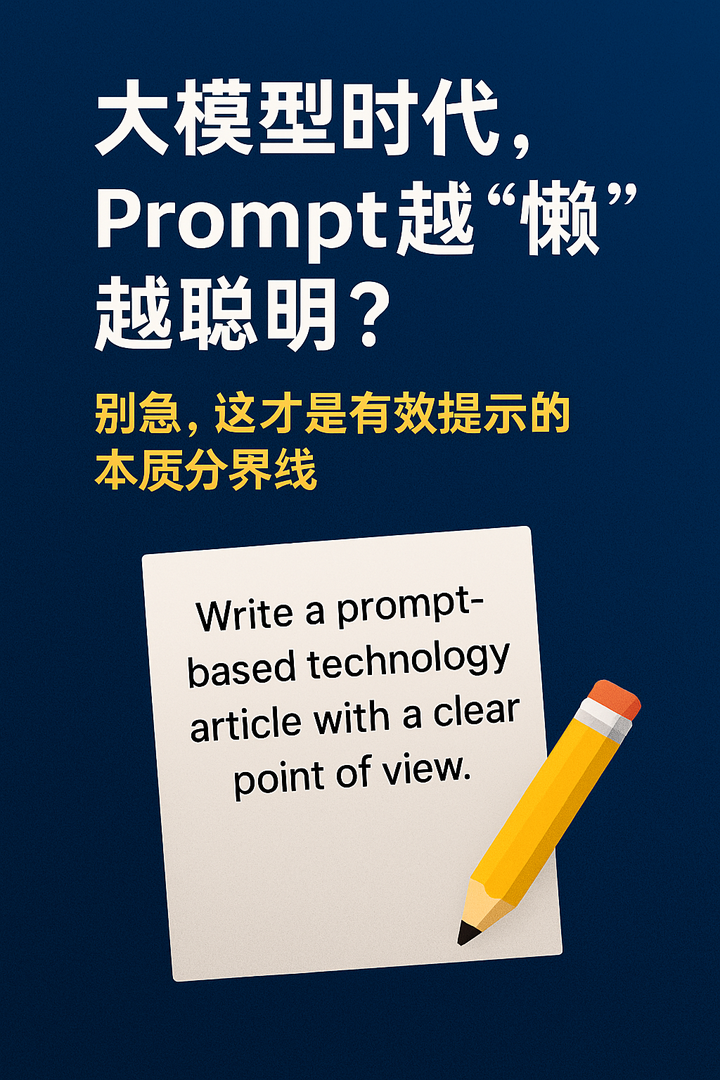 你看到的是“懒”，高手用的是结构：一文看懂Prompt背后的工程逻辑 - 知乎