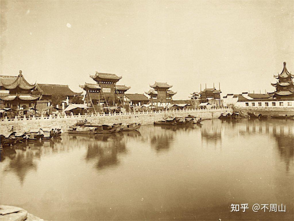 1900年,江苏南京夫子庙.