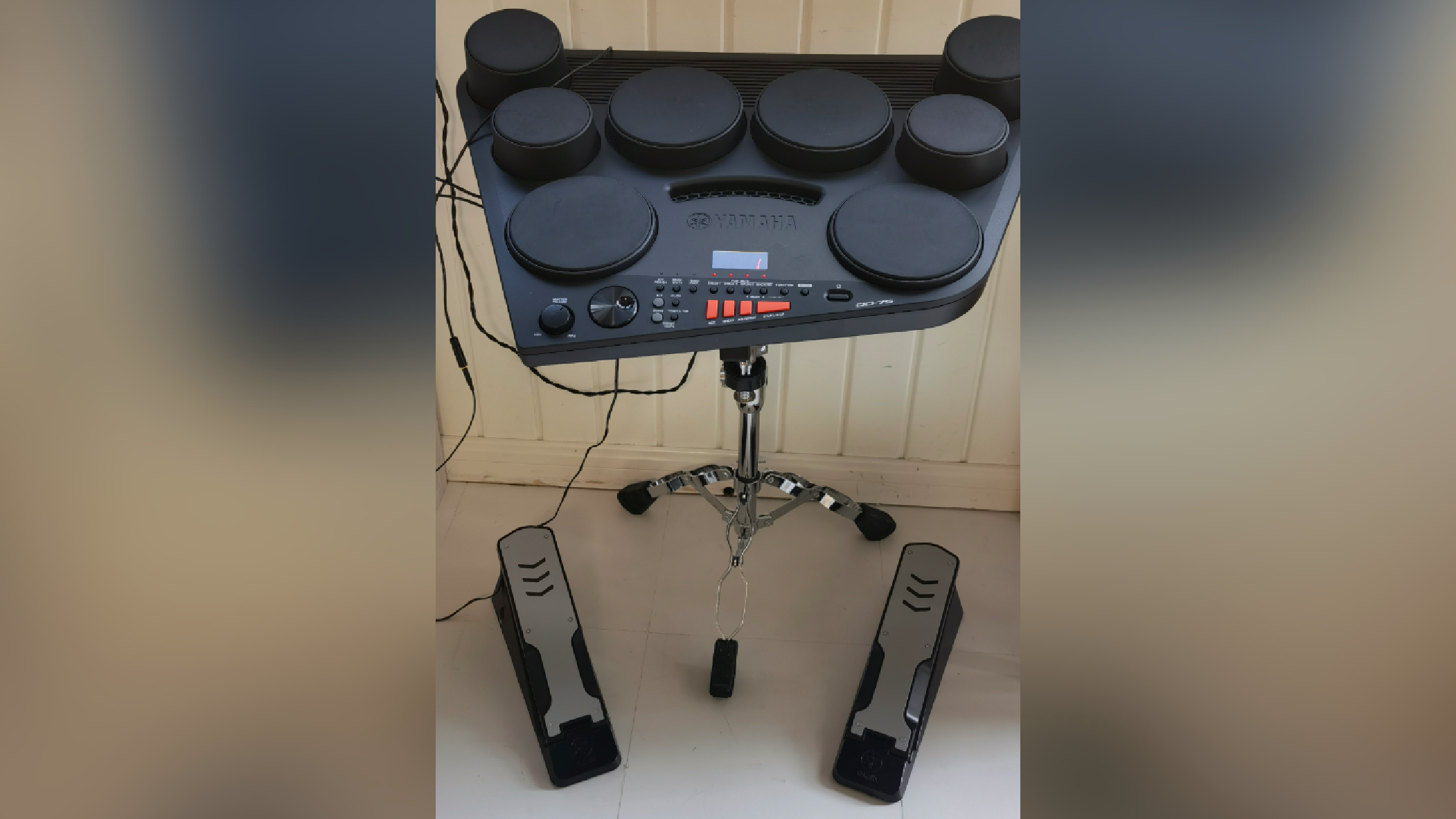 雅马哈dd75打击板便携式电子鼓试玩感受