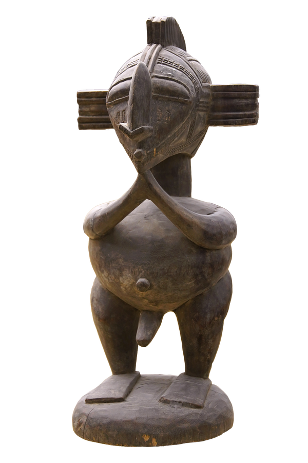 神秘怪诞的非洲雕像祖先神灵的栖身之处