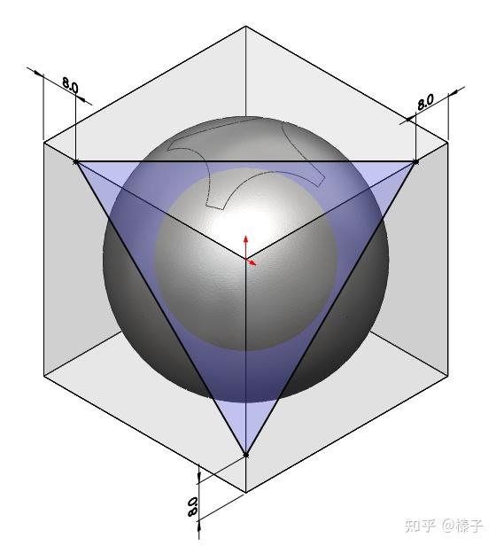 基于solidworks的曲面实体混合麻花球建模公swedu