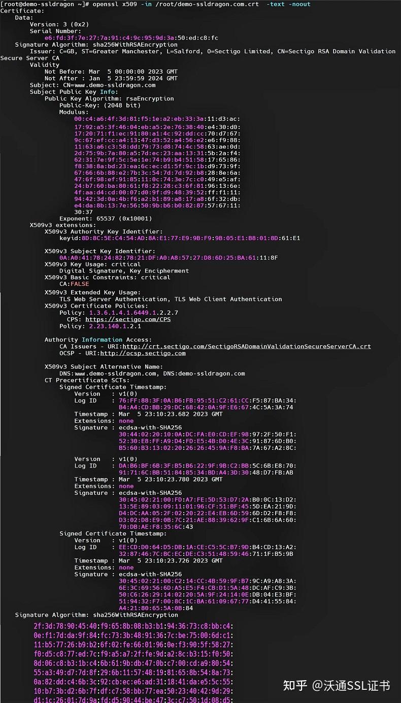如何使用 OpenSSL 检查 Linux 中的 SSL 证书 - 知乎