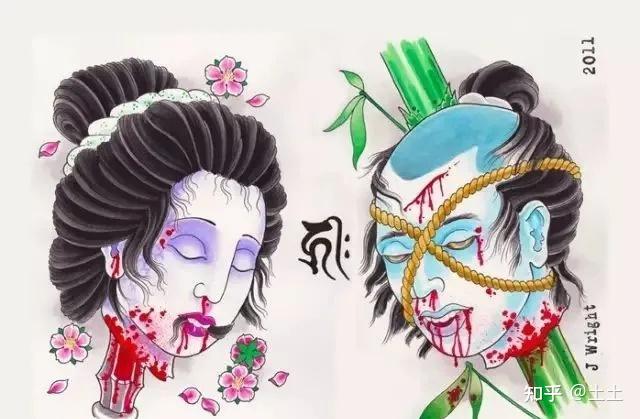 生首纹身骄傲接受自己的命运