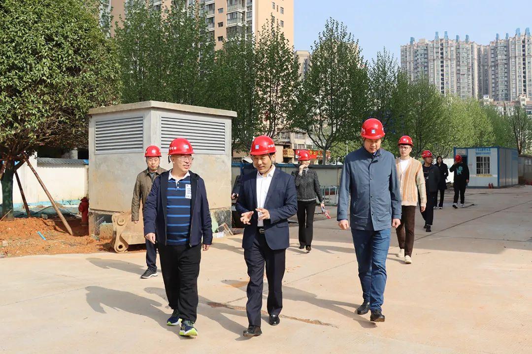 中共长沙市委统战部副部长杨光华一行莅临绿之韵中心走访调研