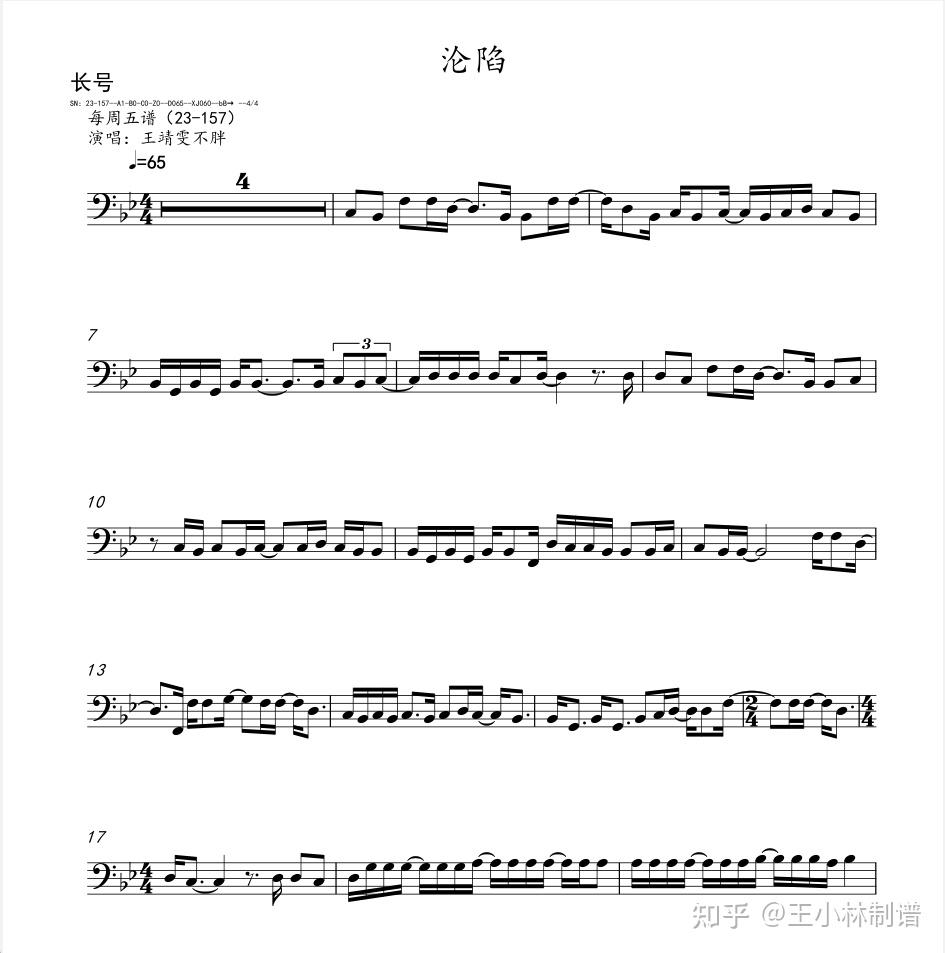 王靖雯《沦陷》小提琴 中提琴 大提琴 单簧管 长笛 萨克斯 小号 圆号