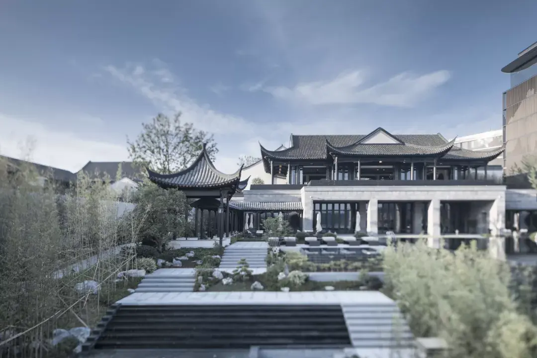 新中式家装美出新高度!浙江山水园林里的禅意别墅