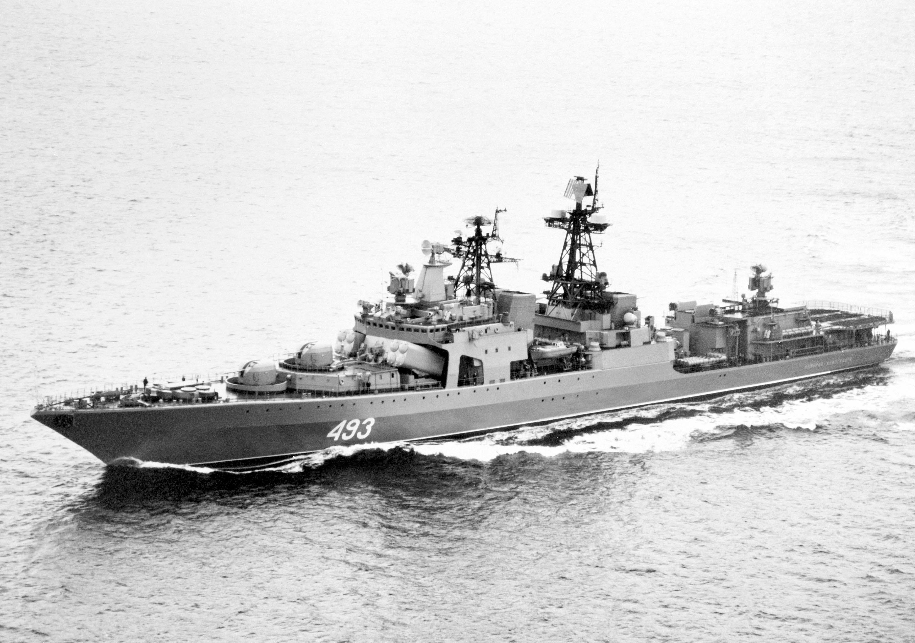 猎人号驱逐舰苏联图片