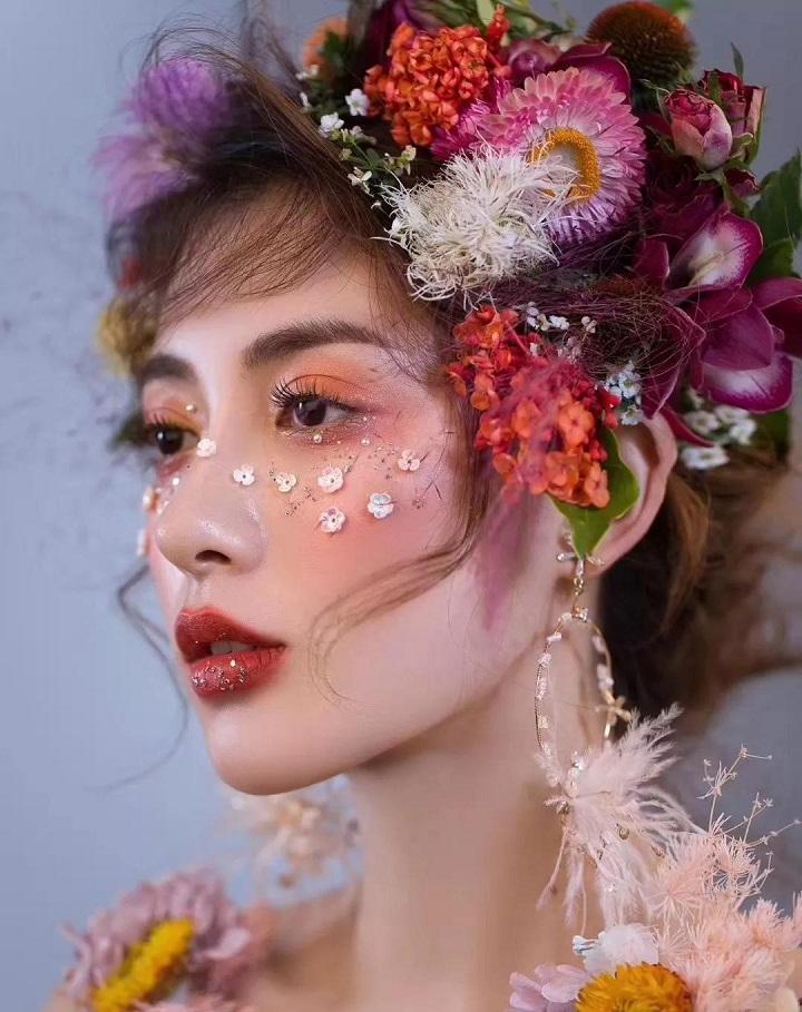 媄研社丨唯美浪漫的森系妆容造型