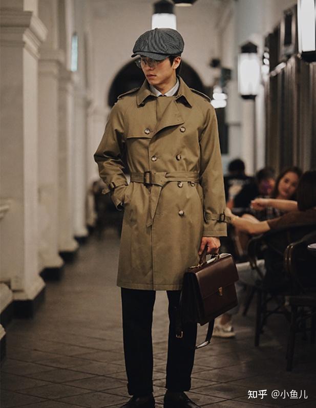 长款短款冬天男生风衣如何搭配鞋子内搭叠穿也不臃肿春秋穿搭时尚好看