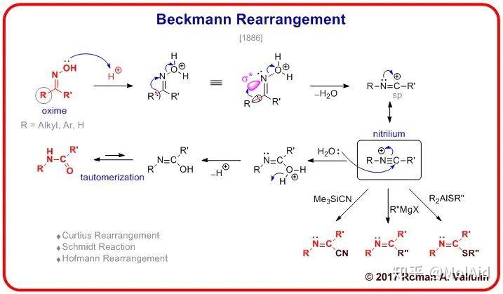 【有机人名反应】Beckmann重排反应 - 知乎