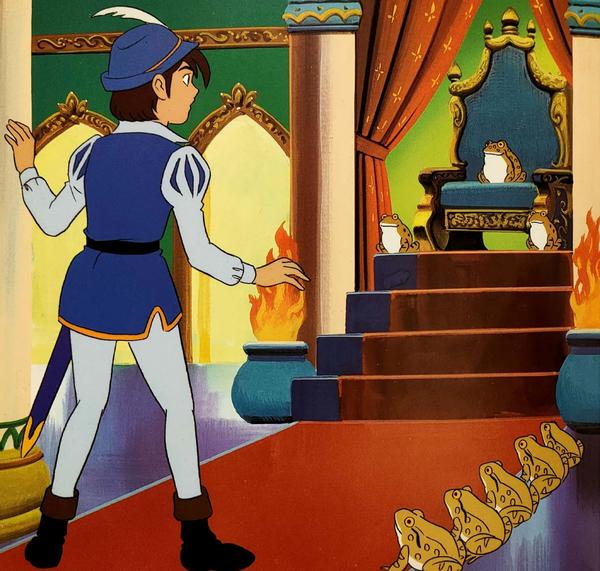 【童话名著·绘本】德国·格林兄弟《三根羽毛和王子》