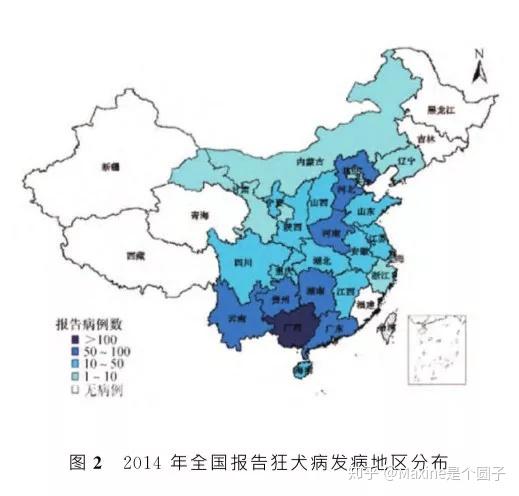 中国狂犬病疫区图2019图片