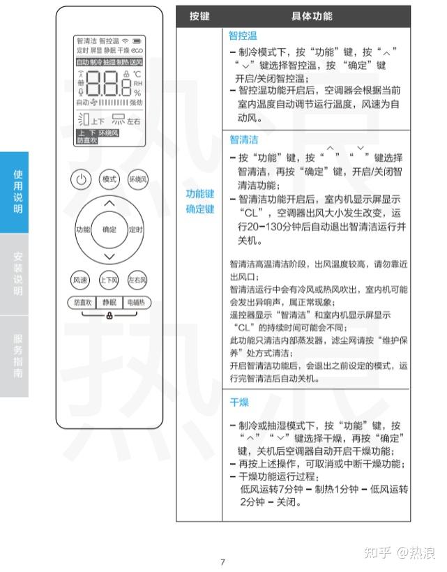 遥控器使用