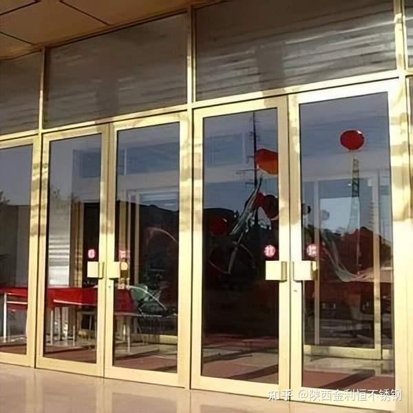 不锈钢玻璃地弹门 - 知乎
