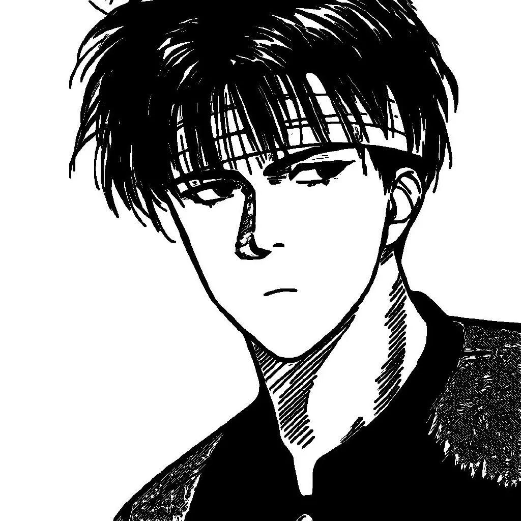 有没有手绘插画头像啊男生或者情头都可