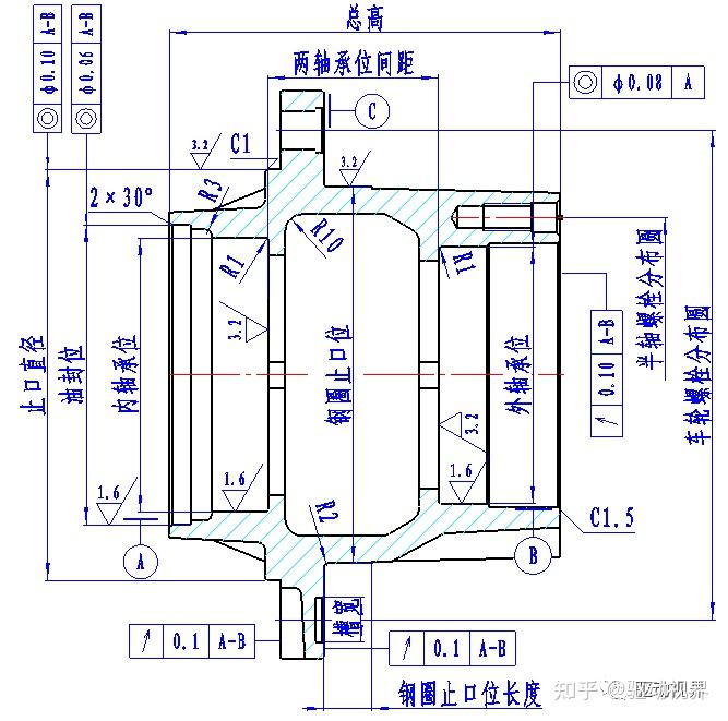 北奔后桥分解图片