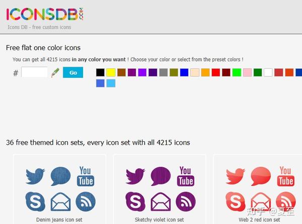 设计常用图标库下载网站集合 - 知乎