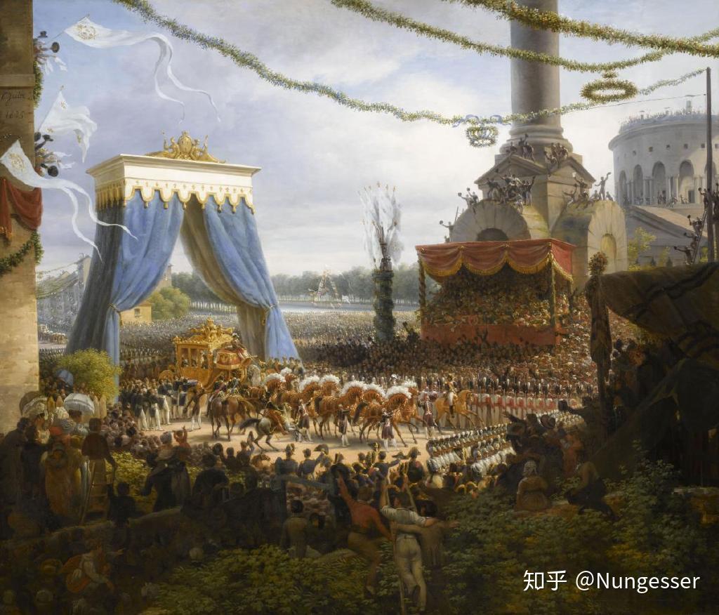 波旁复辟时期的法国国旗到底是纯白旗还是白底鸢尾花旗