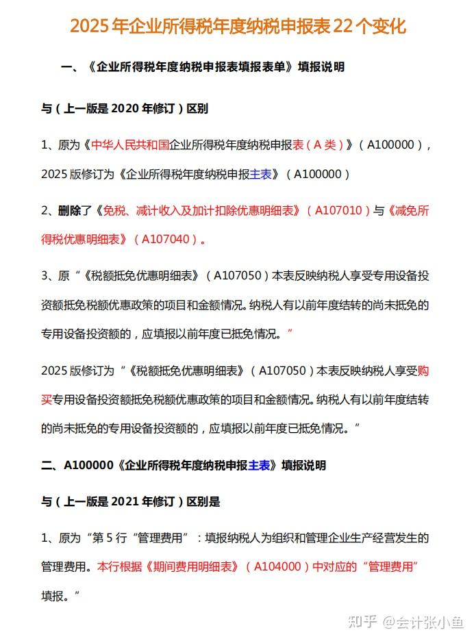 快速掌握!25年企业所得税汇算清缴申报流程与注意事项,附35张汇算清缴报表模版 - 知乎