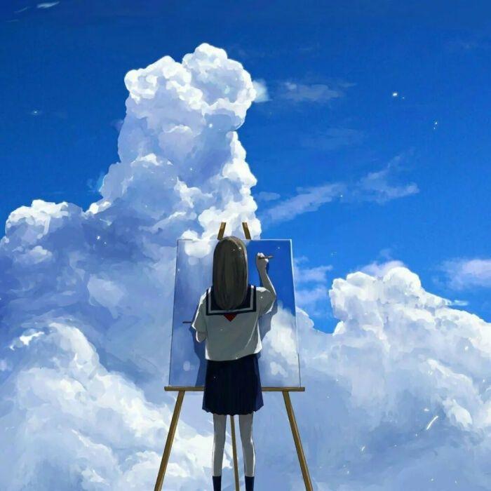 有哪些好看到爆的蓝色系头像? - 知乎