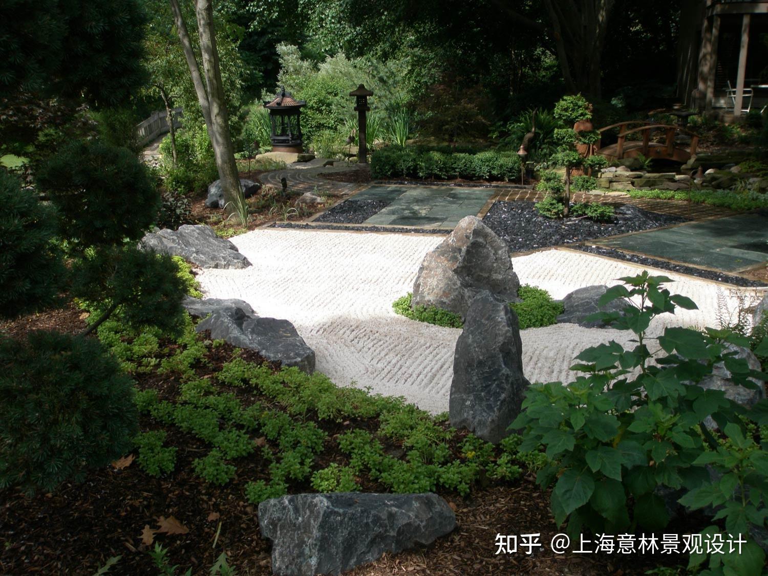 微缩式园林景观枯山水