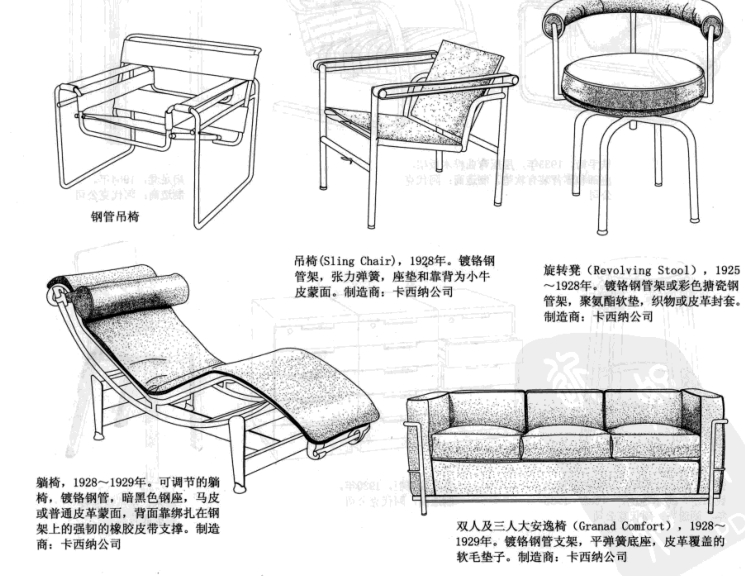 现代设计大师家具：勒·柯布西耶 - 知乎