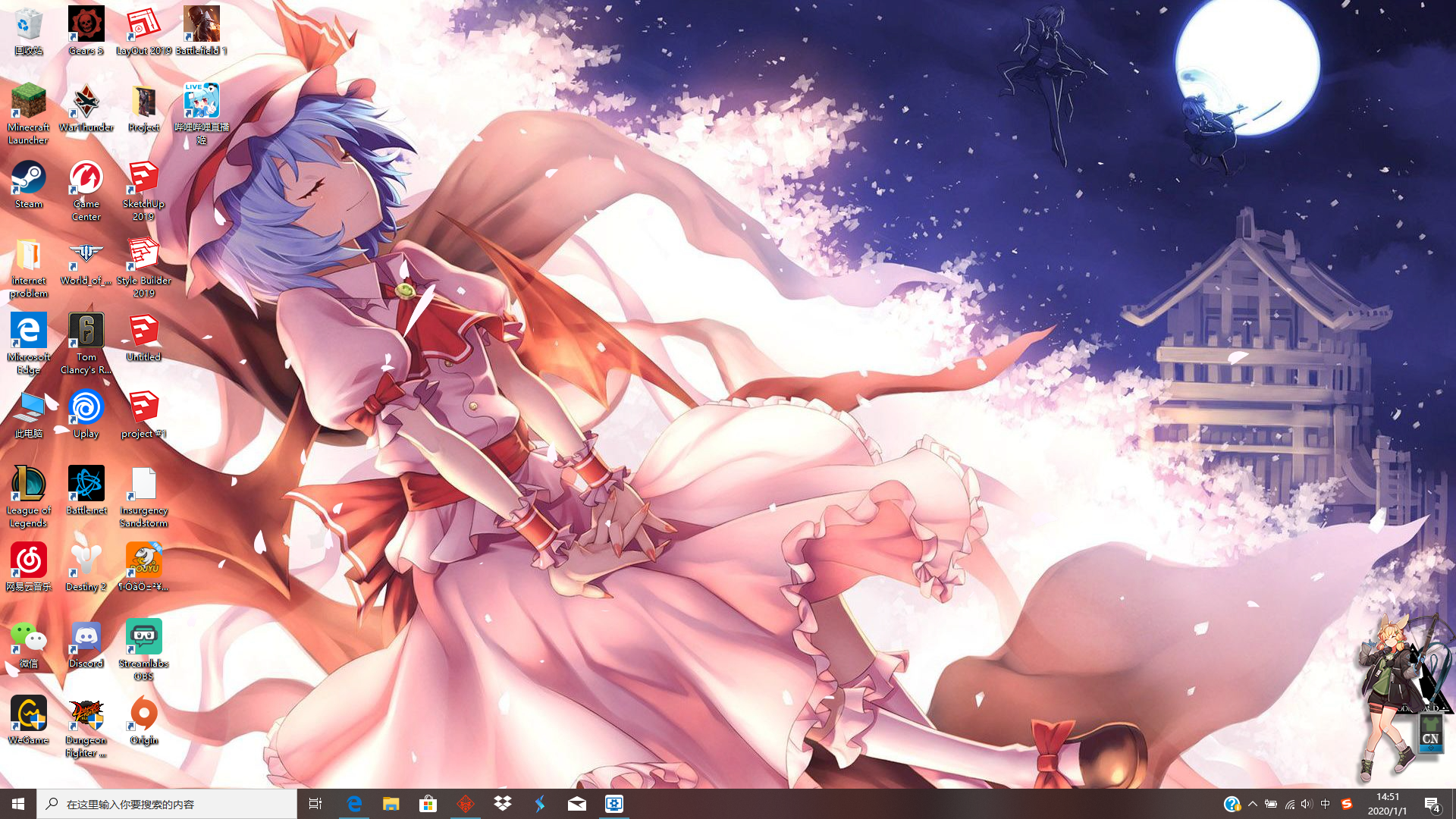 蒸汽平台(steam)壁纸引擎(wallpaper engine) 创意工坊中有哪些值得