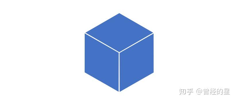 ppt使用小学几何知识对绘制标准立方体的分析