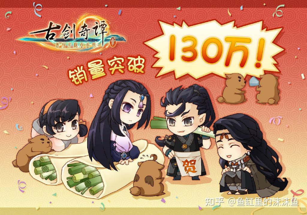 《鬼谷八荒》一个月左右销量180万，而《古剑奇谭3》两年140万，是基于疯狂打折的基础上才有的销量吗？  第15张
