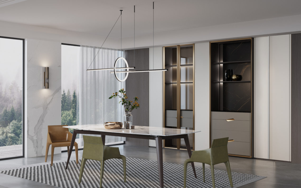 欧铂尼全屋定制 | 不一样的高级感!105平的现代简约风案例,舒服又治愈