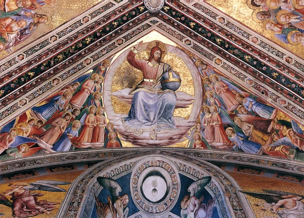意大利奥维多大教堂壮观的巨幅壁画系列最后的审判卢卡西诺雷利绘弗拉