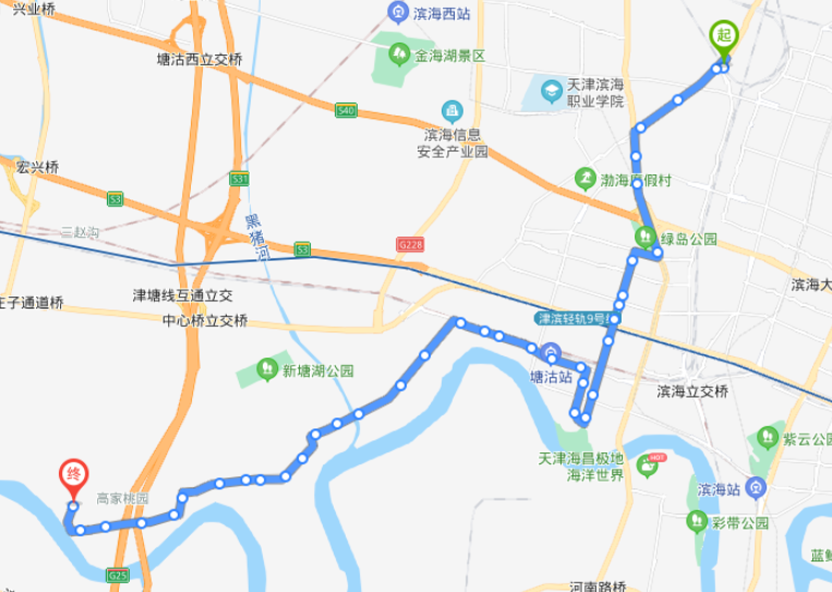 2021年最新天津塘沽火车站途经公交车路线乘坐点及其运行时间查询