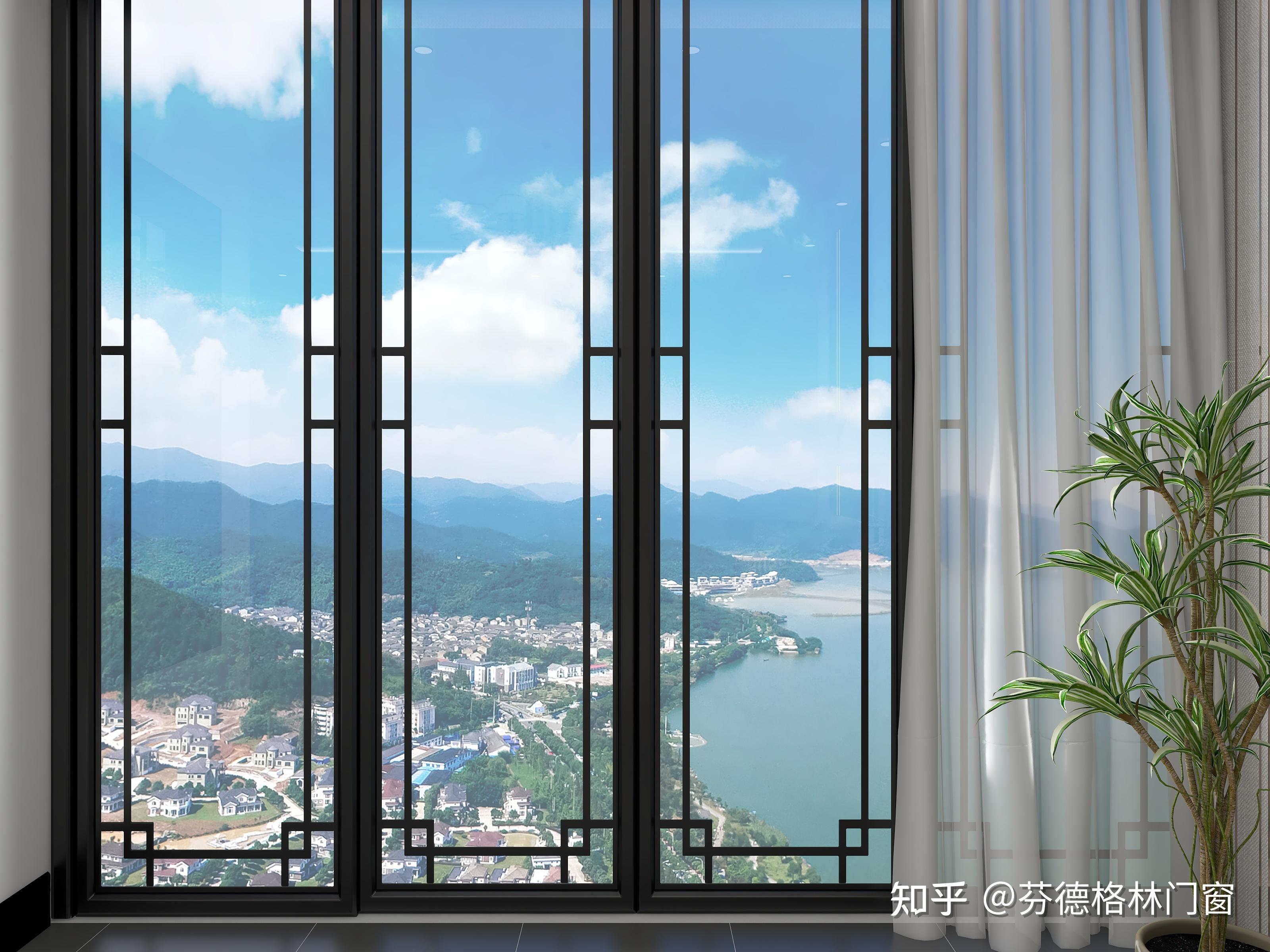 一扇中式窗看尽人间春色