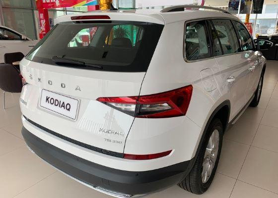 到店实拍2020款斯柯达柯迪亚克轴距2791mm配20t7速双离合