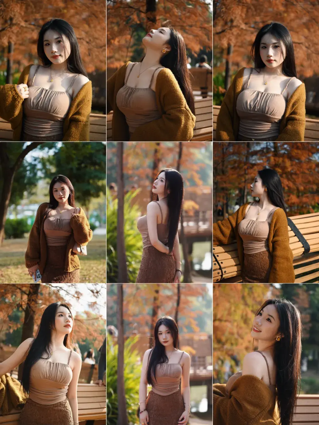 落羽杉拍照:10个动作,上镜好看,自然出片又有美美的氛围感