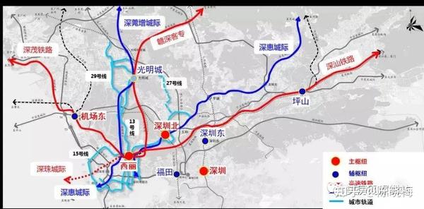 深圳地铁线路图（最详细，1-33号线），附高铁与城际线路图，持续更新  第72张