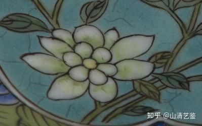 清康熙粉红地开光花卉纹碗- 知乎