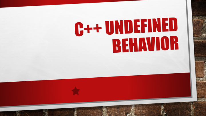 【All in one】Undefined Behavior - 知乎