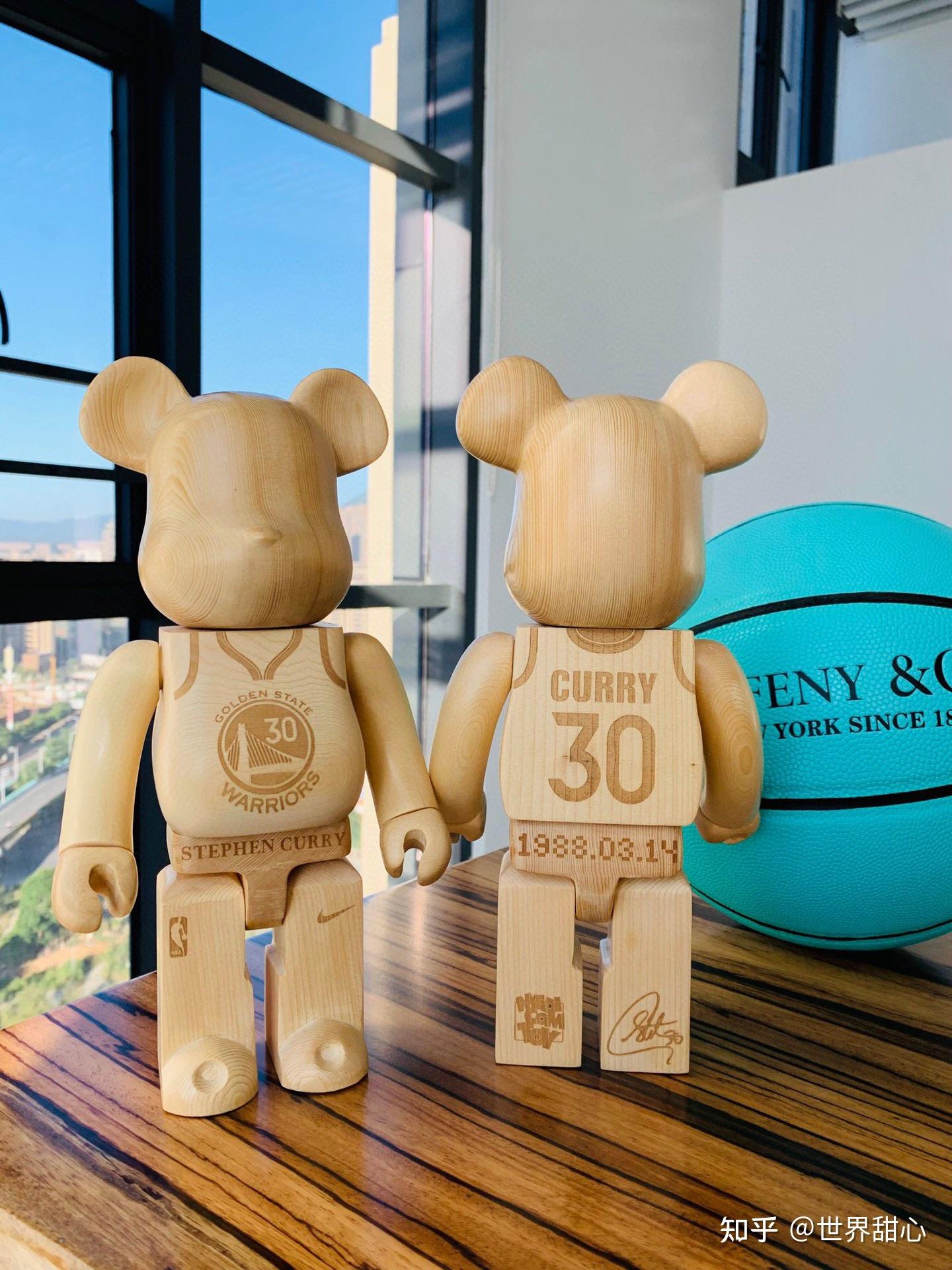 bearbrick篮球库里02限定积木熊摆件公仔