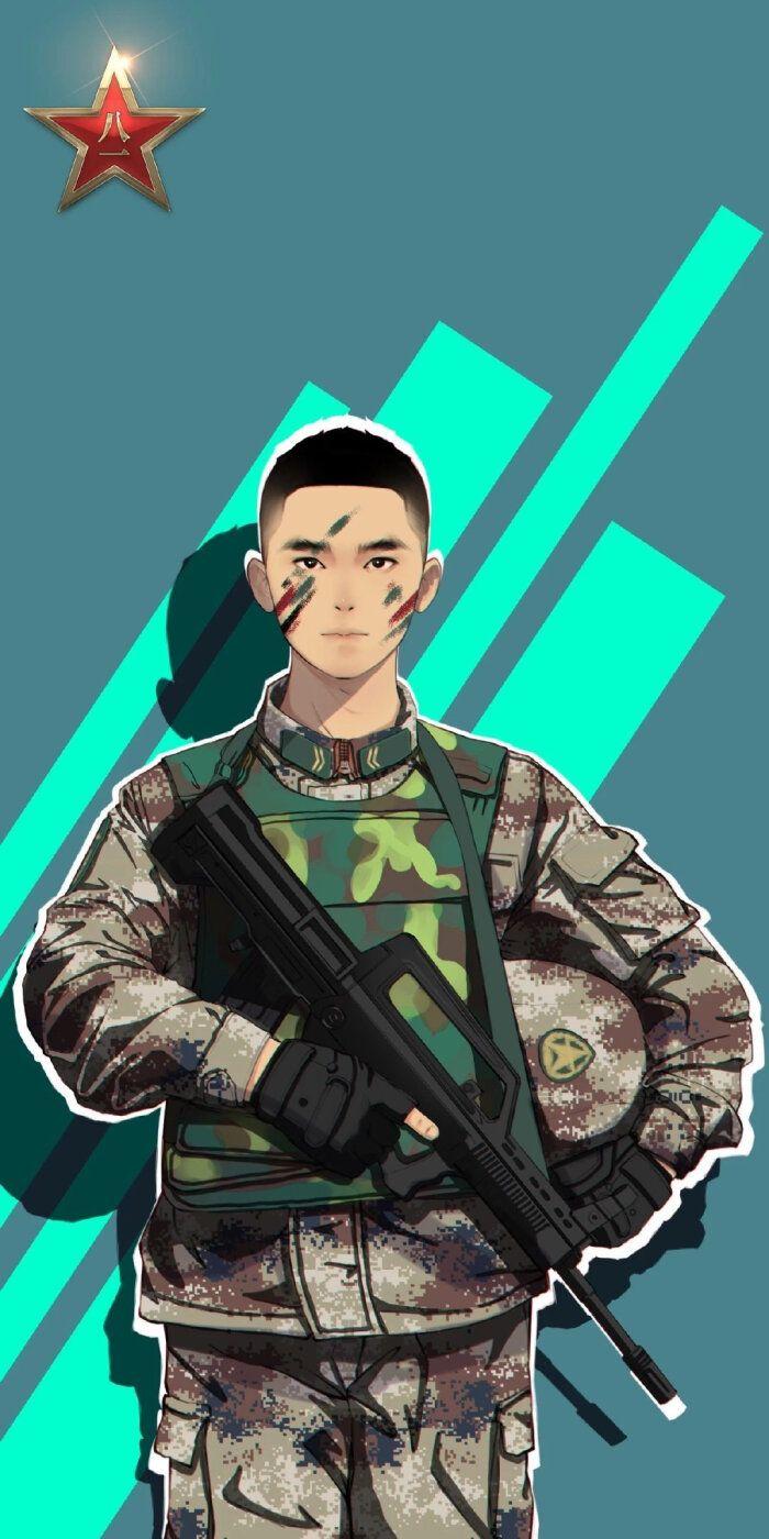 兵哥哥头像背景