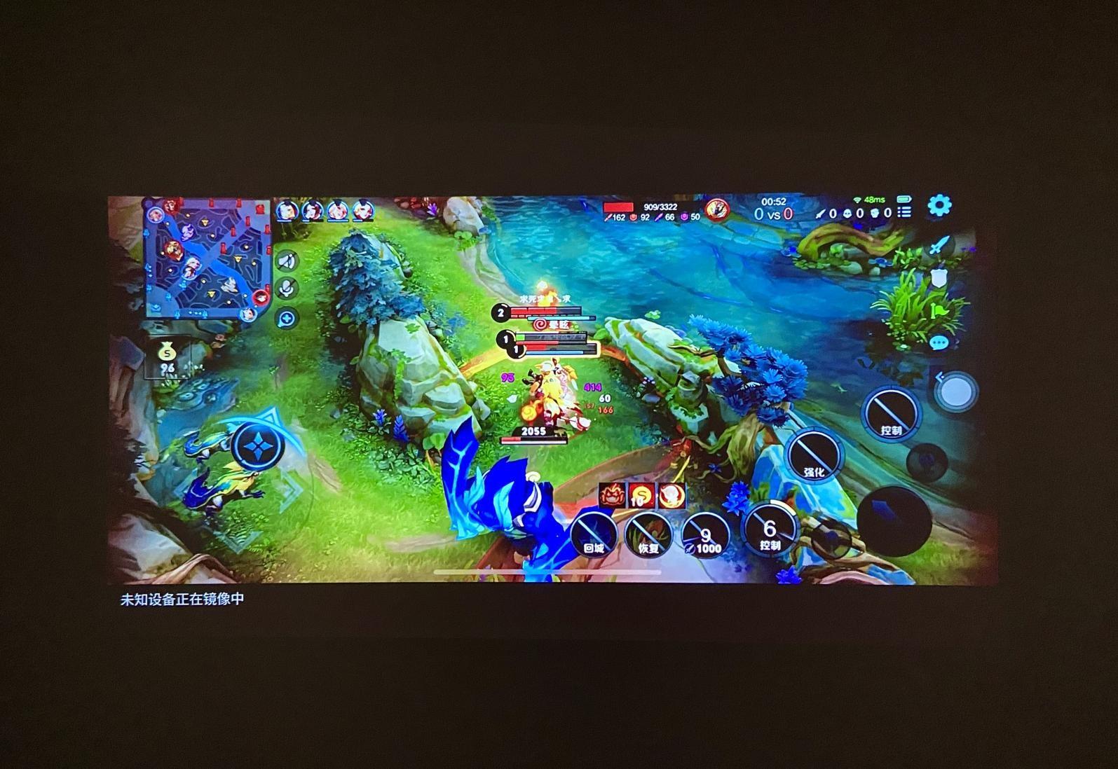 入手了投影仪后，我先打开了游戏|大眼橙NEW X7D 游戏体验