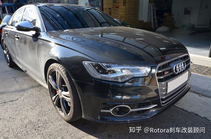 奥迪a6c7改装rotora刹车