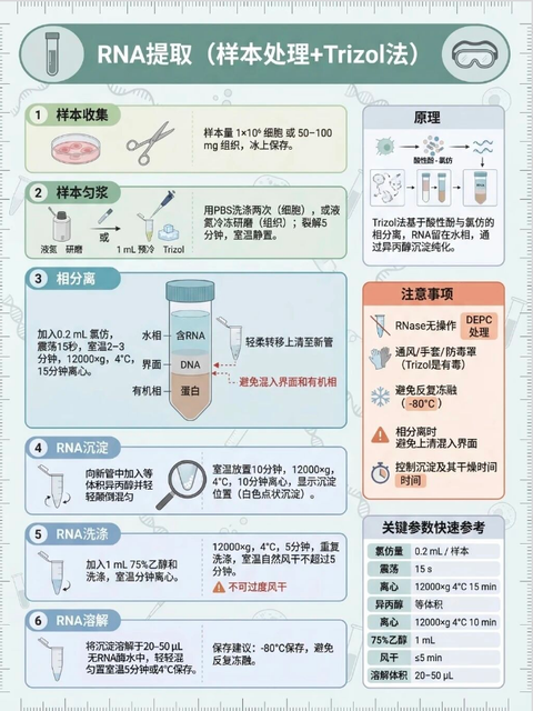 实验干货!提取RNA超详细操作步骤 - 知乎