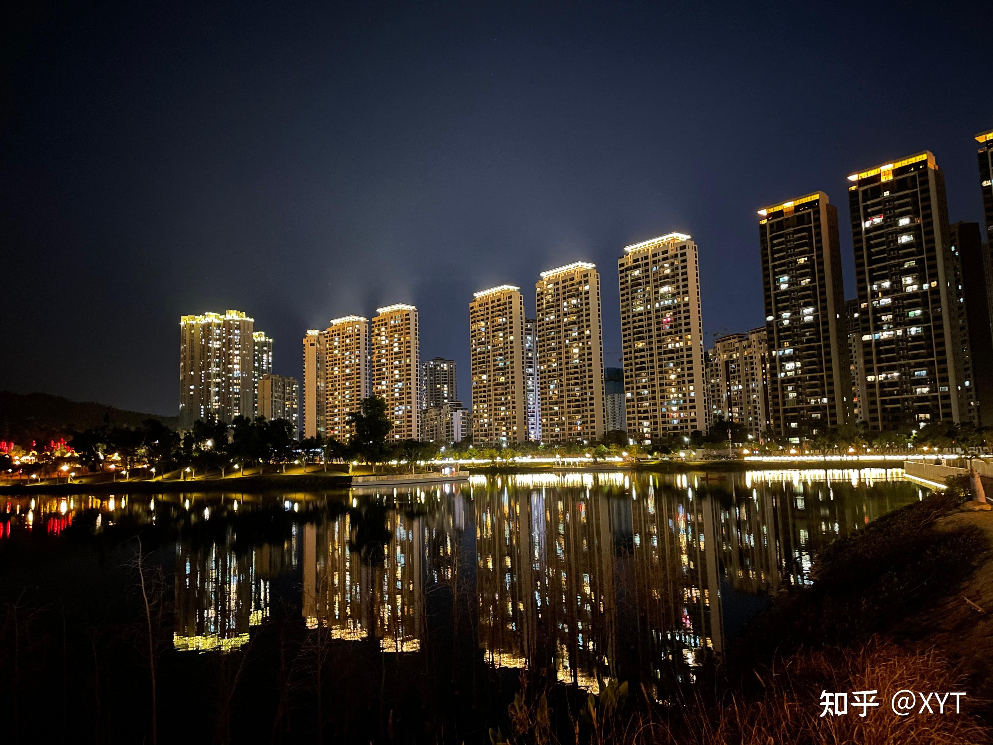 珠海最美打卡点香山湖公园