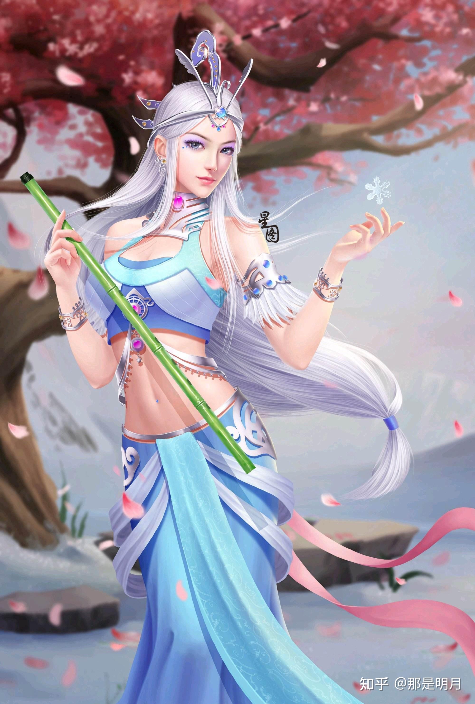 可以分享一下国漫女神,游戏cg美女的高清壁纸吗? - 知乎