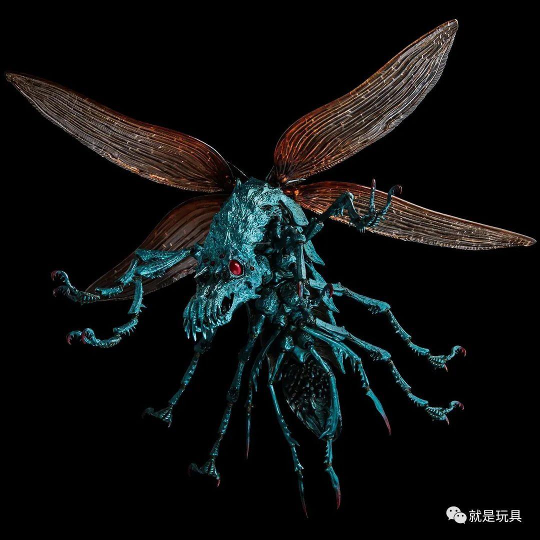 除了王虫和大王蜻蜓,《风之谷》里还有翅虫,蛇蝼蛄,地虫,管虫,尸虫等