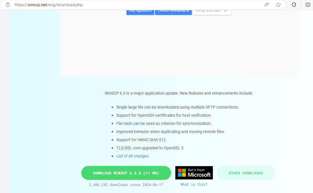  winscp 